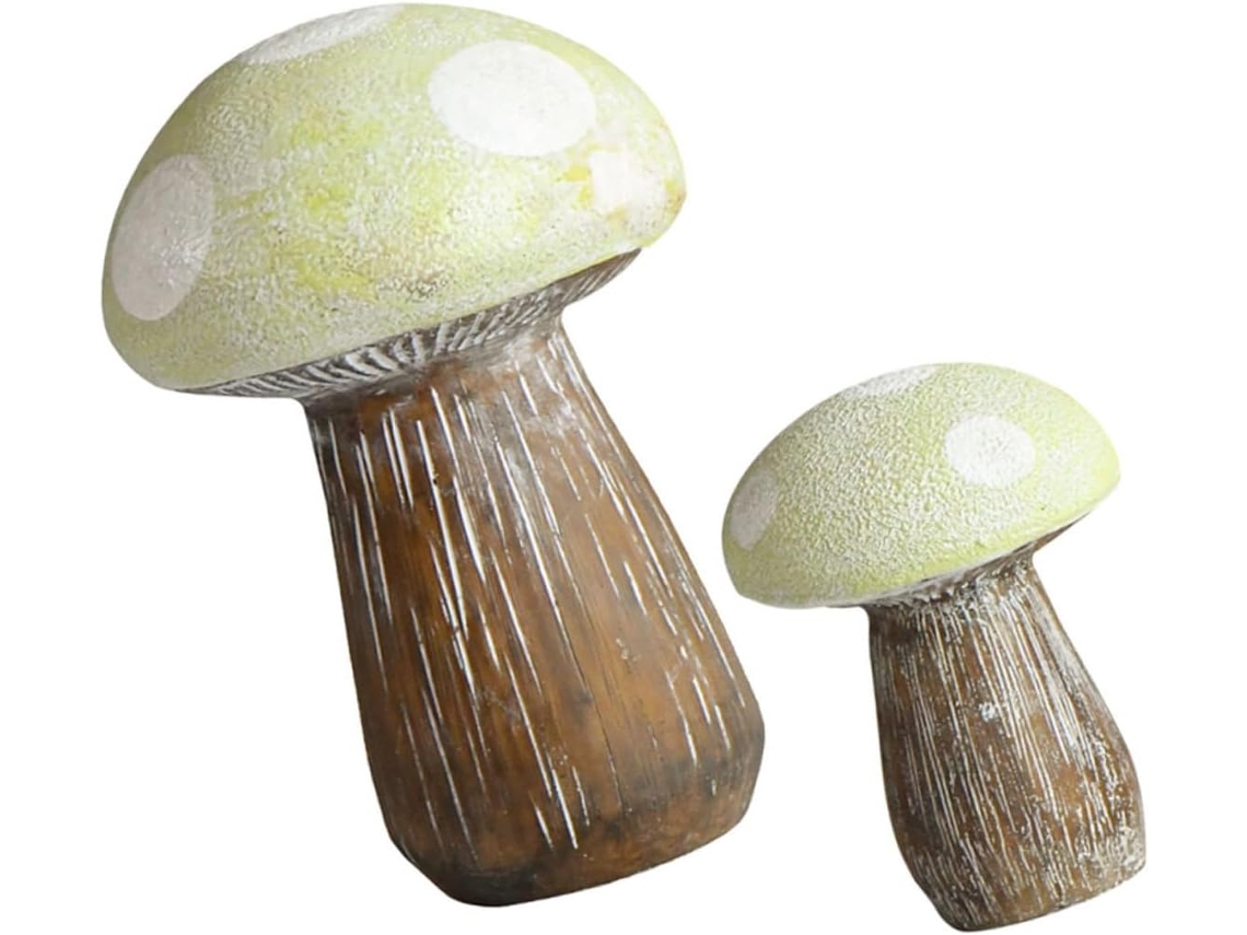 Figuritas De Setas De 2 Piezas, Modelos De Setas De Resina, Adornos De Jardín, Setas Decorativas Para Exteriores,