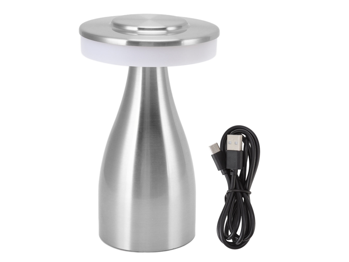 Lámpara De Mesa Led Con Control Táctil, 3 Modos Intensidad Regulable, Recargable Por Usb, Decorativa