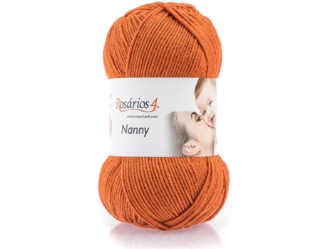 Hilo de Lana ROSARIOS 4 Nanny P150818 (Naranja - 20x7x10 cm - Lana)
