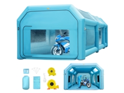 VEVOR Cabina de Pintura Inflable 6x3x2,5 m Carpa Hinchable para Automóviles