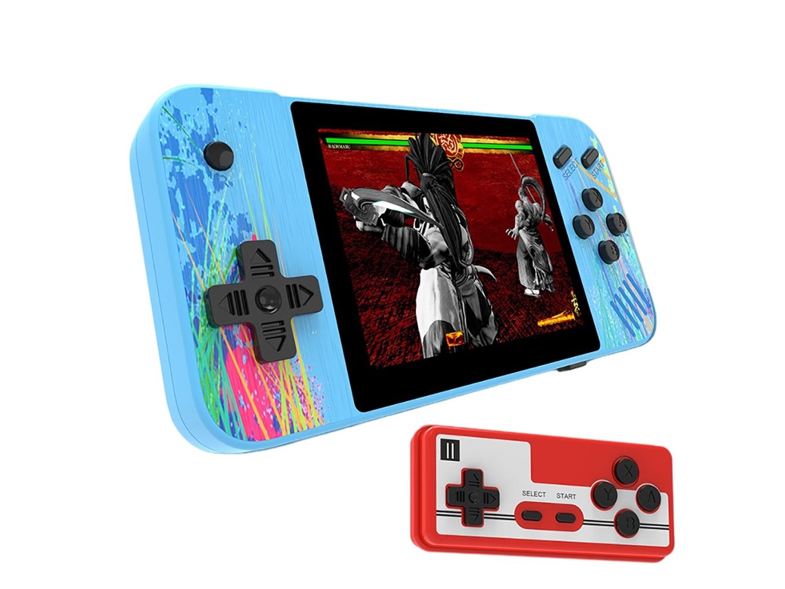 Consola De Juegos Portátil Con 800 Juegos Clásicos Integrados, Pantalla Grande De 3,5 Pulgadas, Consola De Juegos Retro