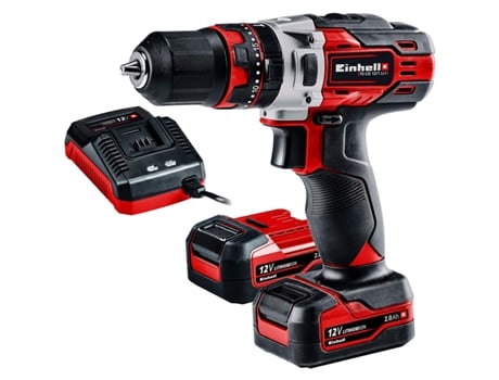 Atornillador de Impacto Inalámbrico EINHELL TE-Cd 12/1 Li-I (2X)