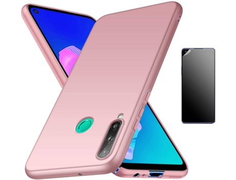 Funda + Protector de Pantalla Huawei P40 Lite E Turtleshell Rosa