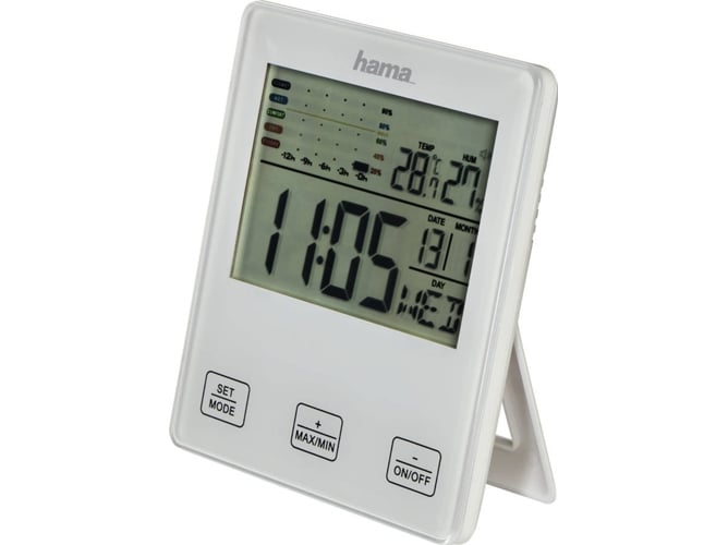 Estación meteorológica HAMA TH-10 Digital Blanco