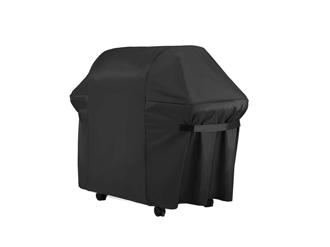Protector De Parrilla 147x61x122cm De Tela Oxford 420d Impermeable Resistente Uv Con Correas De Sujeción Y Cordón Ajustable