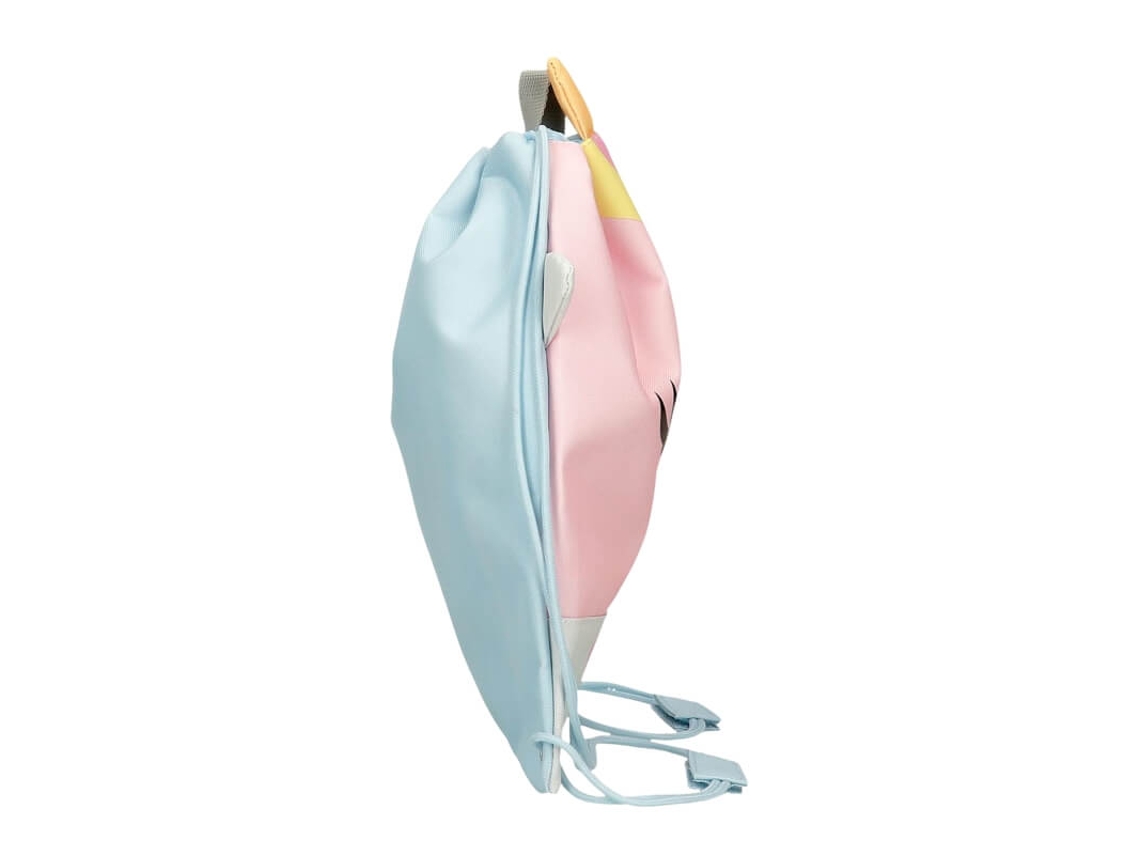 Bolsa para snacks Happy Pets de poliéster rosa con forma de rollo