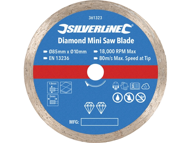 Disco de Corte para Mini Sierras Circulares SILVERLINE 361323