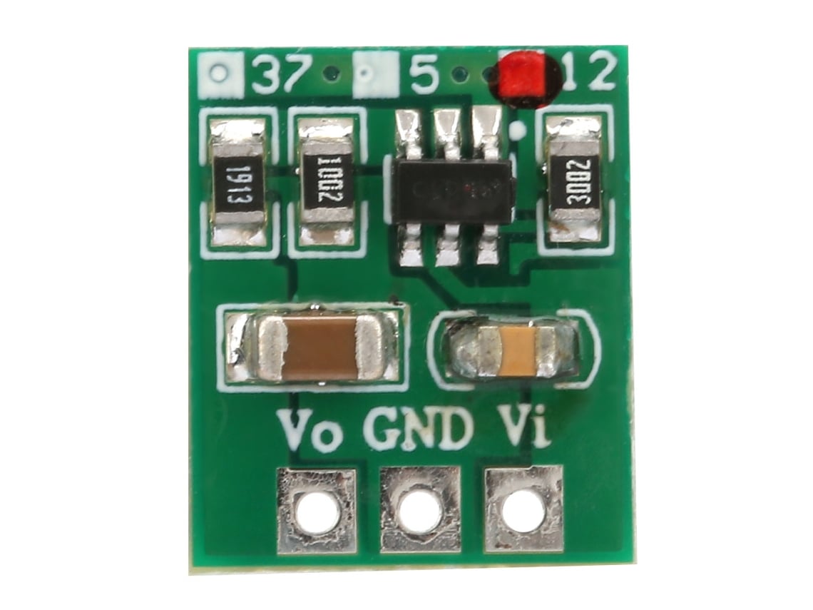 Módulo Veloriskku - Conversor DC-DC Step-up Boost de 6W, 2,6-6V para 3,7V, 5V, 12V (Tensão Constante)