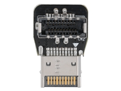 Front Type-e Adapter Header Pc Motherboard 90 Degree Usb3.1 10g Steering Elbow Converter Ph74b