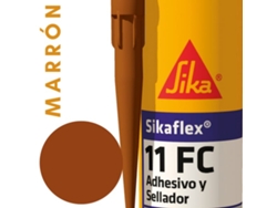 Sellador de poliuretano Sikaflex 11 Fc Purform para múltiples superficies, marrón / Cartucho de 300 ml / Paquete de 20 unidades