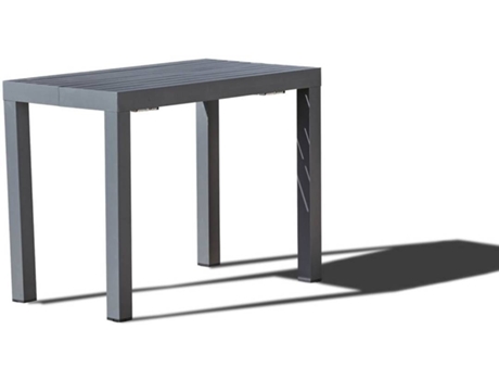 Mesa de Jardín CONCEPT U Olhao 2-12 Plazas (Gris - Aluminio - 316x100x75 cm)