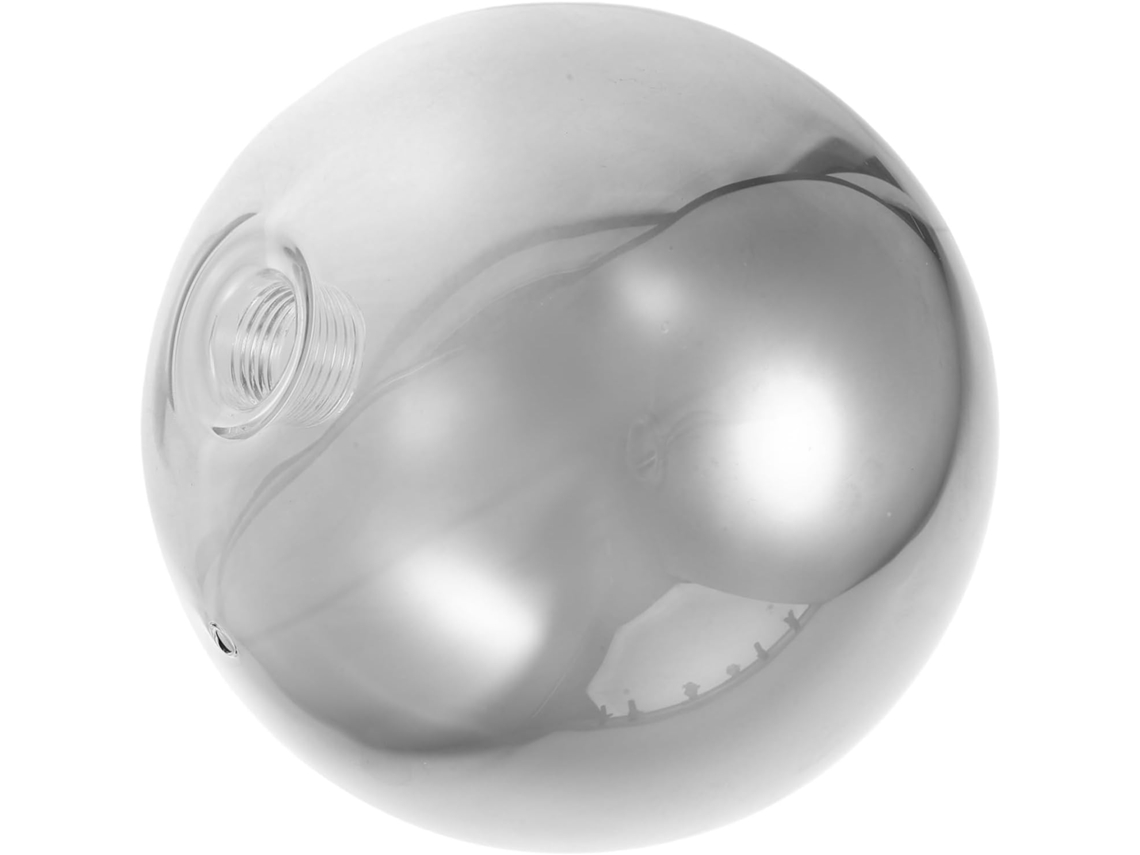 Globo De Cristal Ahumado De Repuesto Para Lámpara, Decorativo Y Elegante Para Lighting Plus.