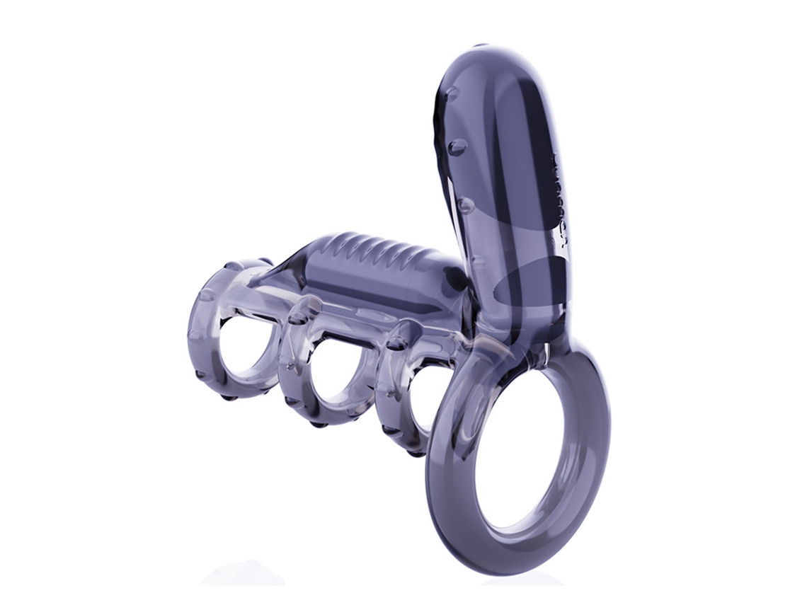 Anillo Vibrador Retardante Para Hombre Impermeable 10 Velocidades