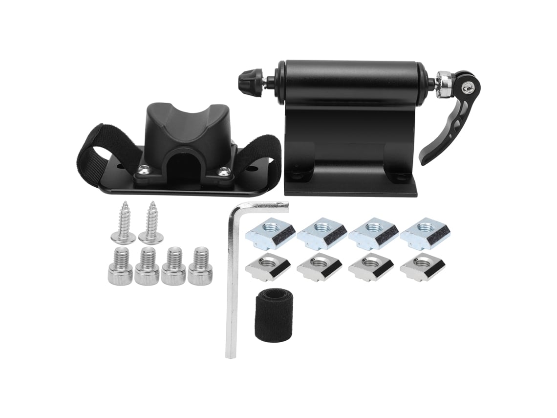 Soporte De Horquilla Para Bicicleta Con Bloqueo Y Liberación Rápida, Clip Fijo Para Baúl De Coche Negro