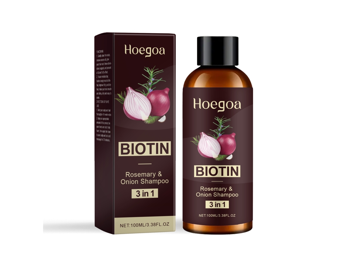 Champú de cebolla 3 en 1 para un cabello sano