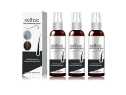 Spray Escuro Natural Para Cabelo Preto, Cobrindo Cabelo Cinza, Suave, Brilhante, Hidratante E Cuidados Com Cabelo Grosso