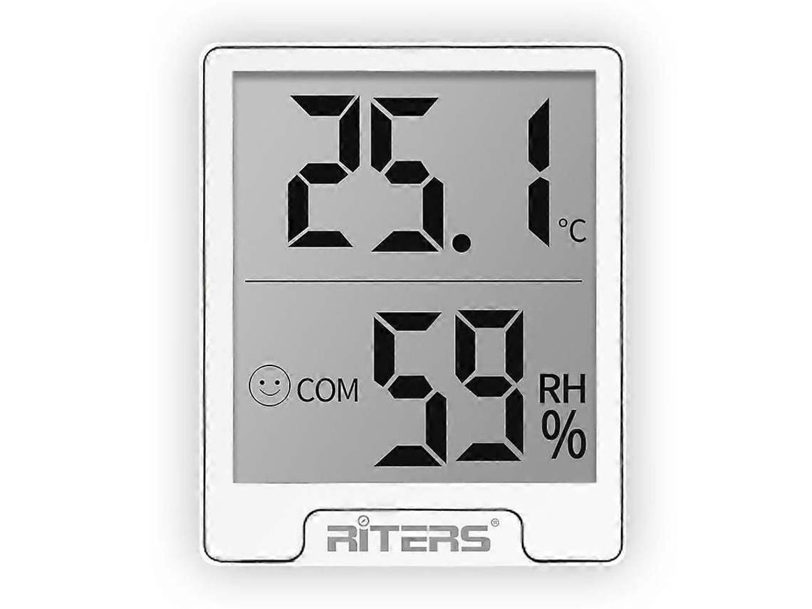 Termômetro E Higrômetro Digital Para Ambientes Internos, Indicador De Umidade E Temperatura.