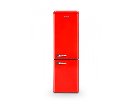 Frigorífico combinado vintage RADIOLA RARC250RV 249L Frío estático Independiente Clase F Rojo