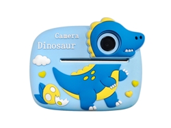 Cámara infantil D1 con impresión instantánea, 2400 W, lente dual HD, pantalla de 2,4 pulgadas, video de 1080p con pegatinas y tarjeta TF de 32 GB (Bisbisous)