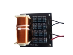 Subwoofer Pure de 125 Hz y 800 W con crossover y cable.