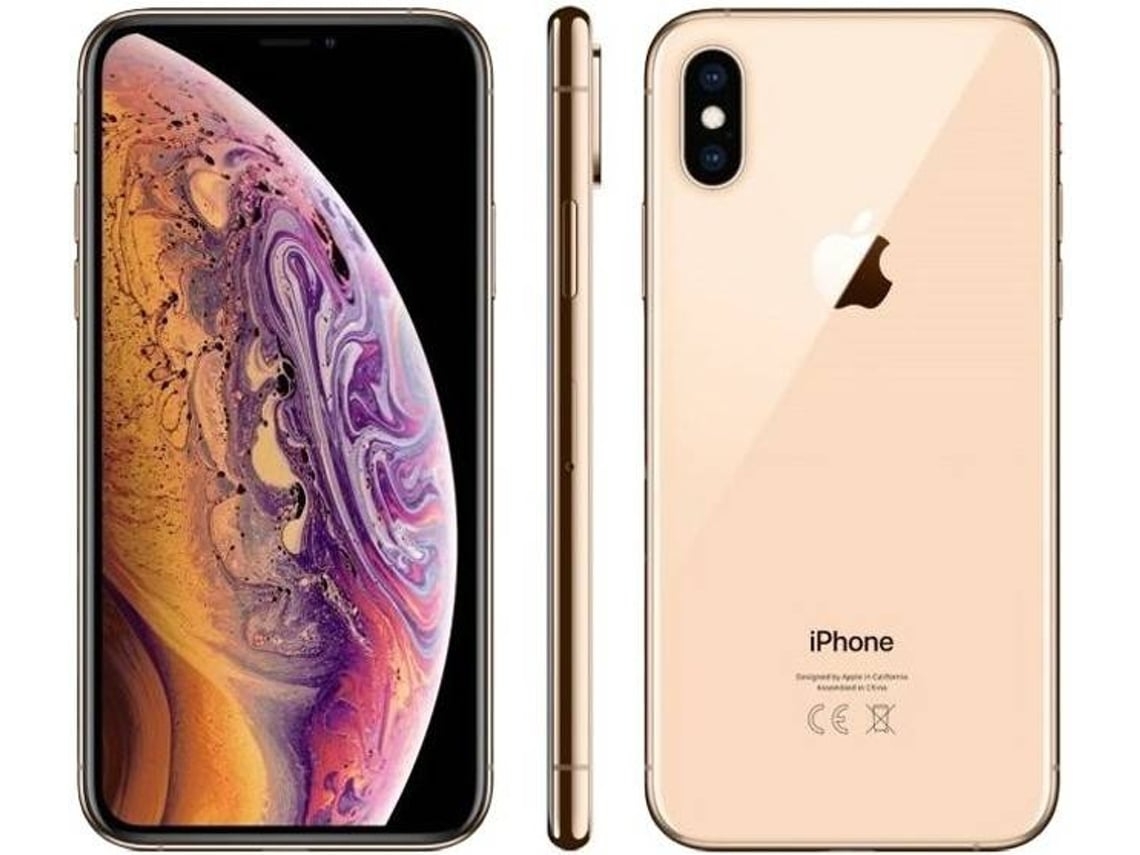 iPhone XS Max APPLE (Reacondicionado Como Nuevo - 6.5'' - 64 GB - Dorado)