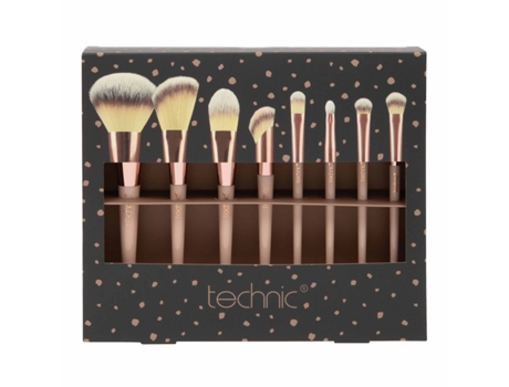 Pinceles de Maquillaje TECHNIC Brush Set in Box (8 unidades)