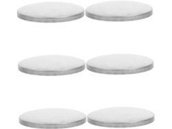 Tapones De Extremo Para Barandilla De Escalera De 6 Piezas, Tapas De Poste Piramidal De Aluminio.