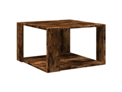 Maison Exclusive - Mesa De Centro Madera Ingeniería Roble Ahumado 51,5x51,5x30 Cm