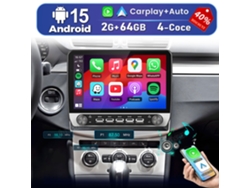 Autorradio Para Passat B7 B6 Cc | Android 15 | 10,1" | 2 Gb + 64 Gb | Carplay Inalámbrico | Control Del Volante | Dsp | Rds