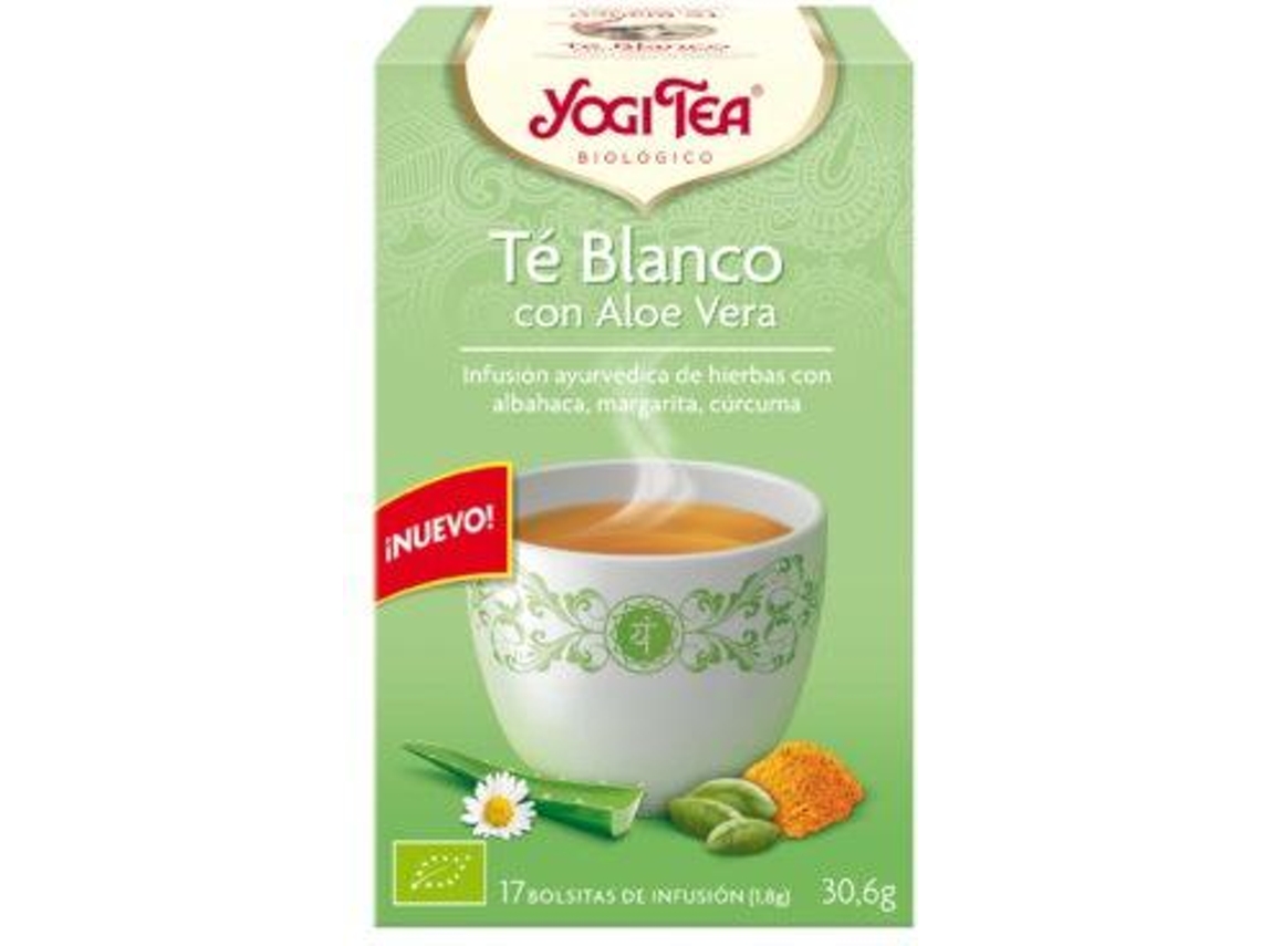 Té YOGI TEA Yogi Te Blanco Con 17 Filtros (1,8g)