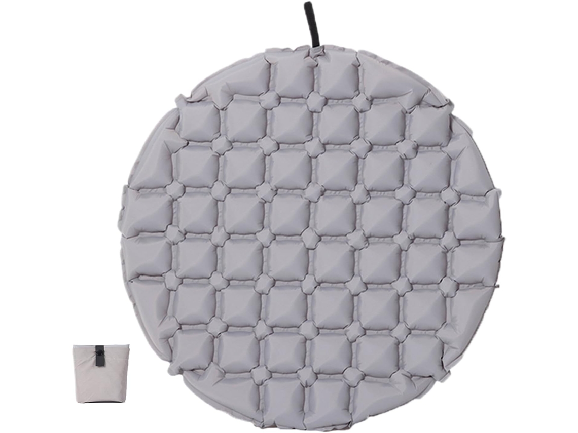 Almohada Inflable Para Avión | Desmontable, Ligera, Redonda, Impermeable, Resistente A La Humedad, Almohada De Viaje Suave
