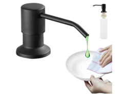 Dispensador de jabón integrado de 300 ml con boquilla curva en acero inoxidable de alta calidad. Mdug