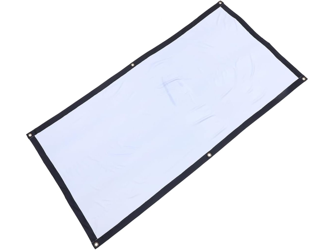 Pantalla De Proyección Para Uso Doméstico, Camping, Interior Y Exterior. Fácil De Instalar.