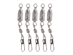 5 Plomos De Pesca (6 G) - Material De Primera Calidad, Duradero Y Resistente Al Viento.