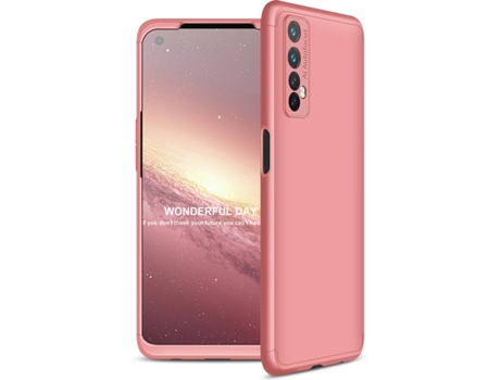 Carcasa Realme 7 Slim armor 360º Rosa