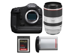 Canon Eos R1 + Rf 70-200mm F/2.8 L Is Usm + 1 Sandisk 128gb Extreme Pro Cfexpress Type B + Canon Lp-e19 + Ebook “20 Consejos Para Fotos Que Impactan”