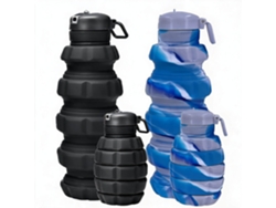 Botella De Agua Plegable Para Actividades Al Aire Libre (2 Unidades) 500 Ml Henten Home