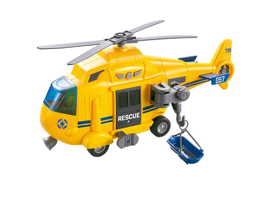 Coches TACHAN Helicopter rescue light-sound cidade heroes