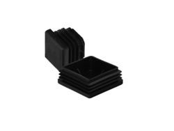Contera Interior Plastico Cuadrada 60x60 Mm. Color Negro Bolsa 50 Unidades.