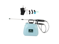 Pulverizador eléctrico de 8 l con mango antideslizante, color azul