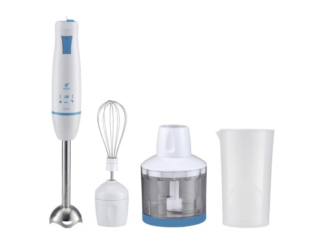 Batidora de Varilla Vaso medidor de 700 ml Potencia 1200W Potente batidora de varilla con motor de 1200W y 2 velocidades para un mezclado eficiente y THULOS
