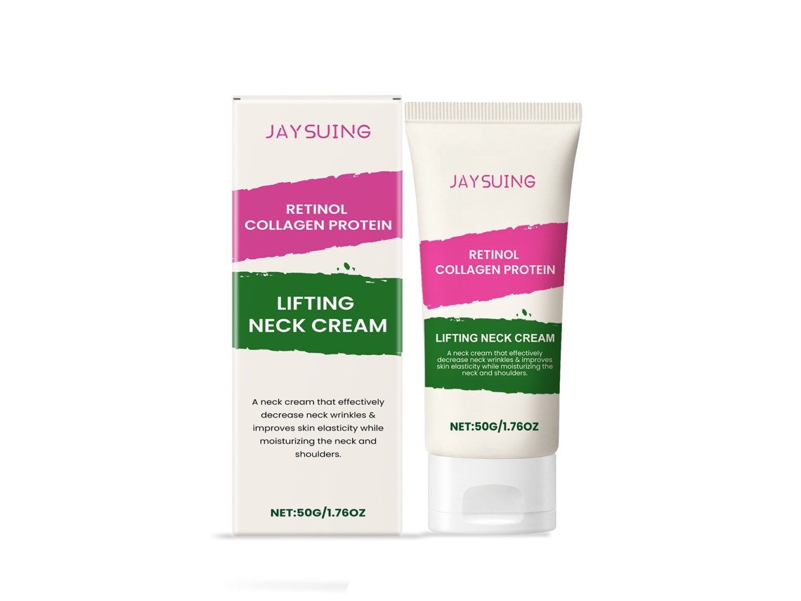 Crema reafirmante de colágeno para el cuello