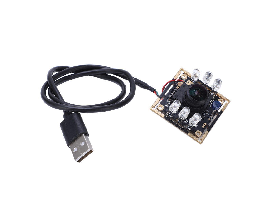 Módulo de cámara USB HD de 2 MP, enfoque automático, filtro IR, 190°, sin necesidad de controladores, 30 fps