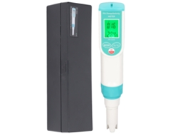Medidor Digital Portátil De Calidad Del Agua Ip65 Con Medición De Ph, Salinidad Y Temperatura.