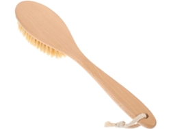 Brosse De Bain Exfoliante En Sisal Y Bois De Hêtre Longue Poignée À Dos Para Peau Sèche Unisexe ...