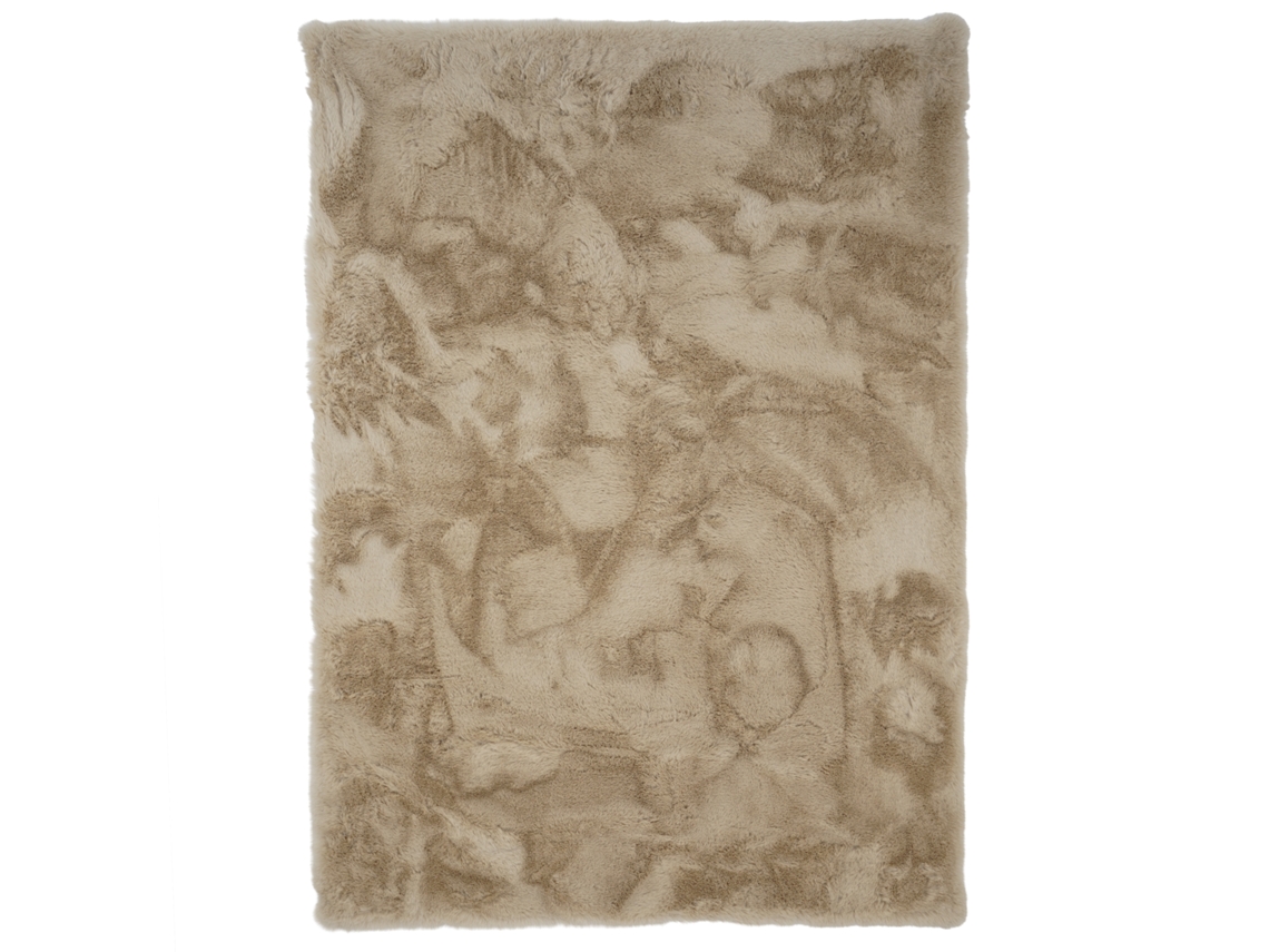 Consilio Concept Alfombra De Piel Sintética Heaven Super Soft 120x170 Cm Beige
