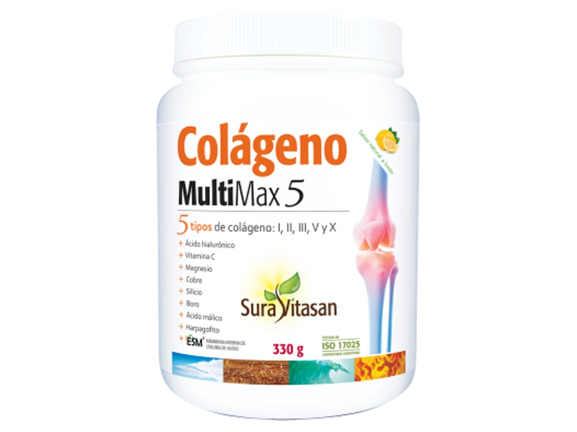 Colágeno Multi Max 5 330 gr SURA VITASAN