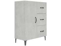 Aparador Gris Cemento MAISON EXCLUSIVE 69,5x34x90 cm en Madera Procesada