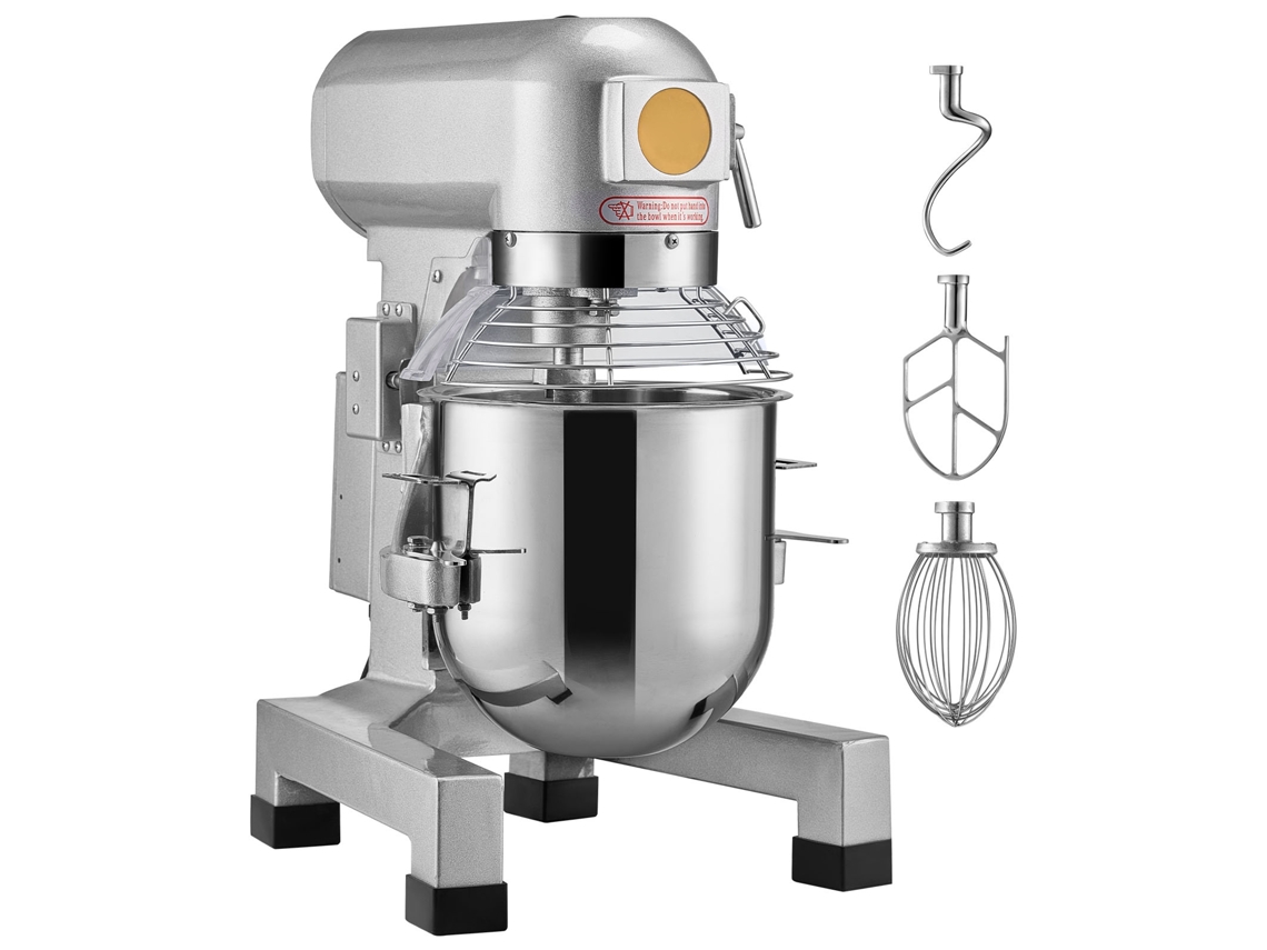 Batidora de pie comercial Succebuy, 1100 W, capacidad de 28,5 L, para panaderías