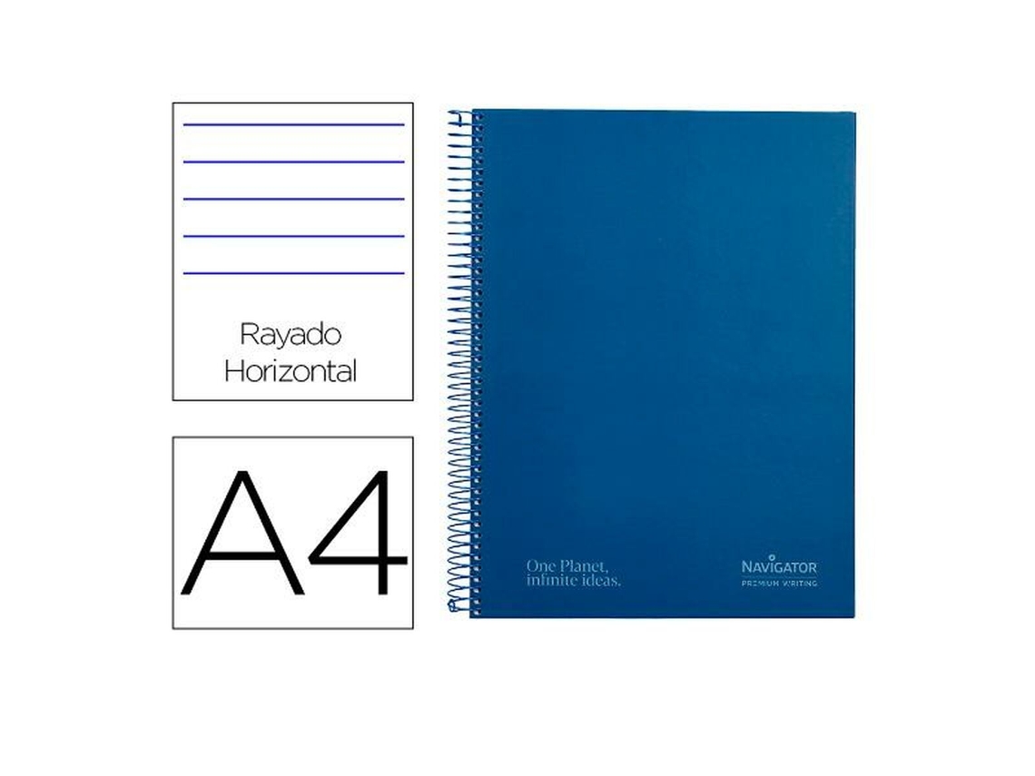 Cuaderno NAVIGATOR NA43 A4 80 Hojas